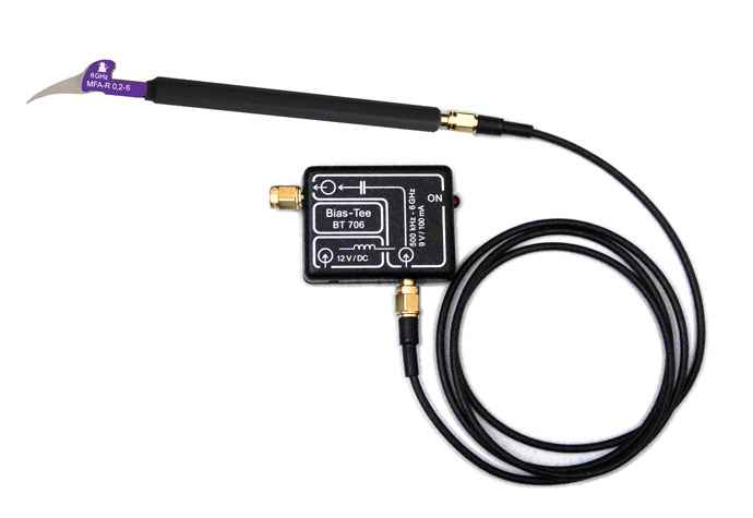 Micro probe MFA-R 0.2-6 with Bias-Tee BT 706